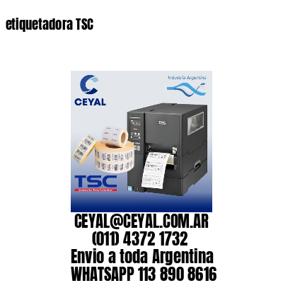 etiquetadora TSC