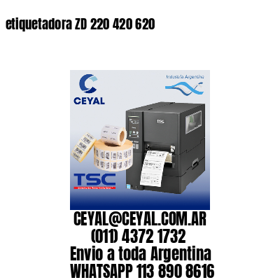 etiquetadora ZD 220 420 620