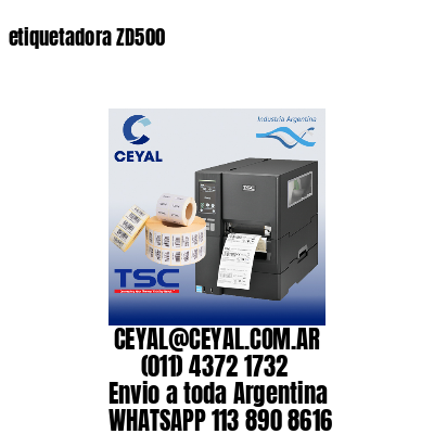 etiquetadora ZD500