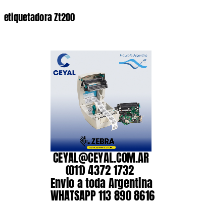 etiquetadora Zt200