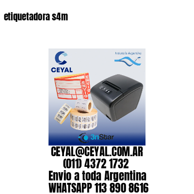 etiquetadora s4m