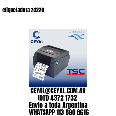 etiquetadora zd220