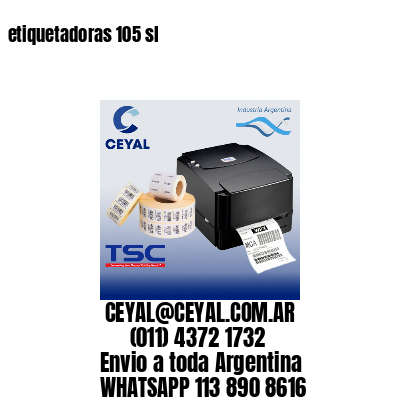 etiquetadoras 105 sl
