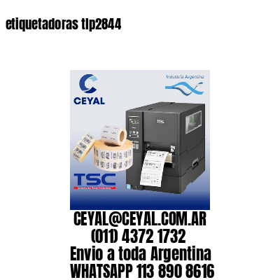 etiquetadoras tlp2844