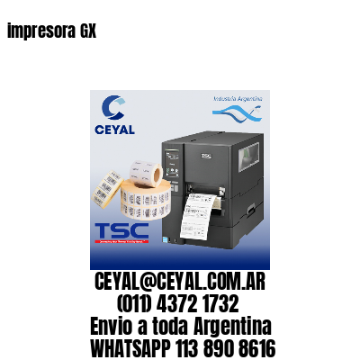 impresora GX