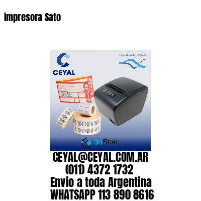 impresora Sato