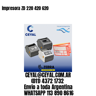 impresora ZD 220 420 620