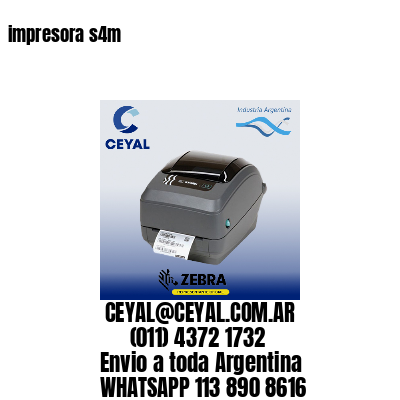 impresora s4m