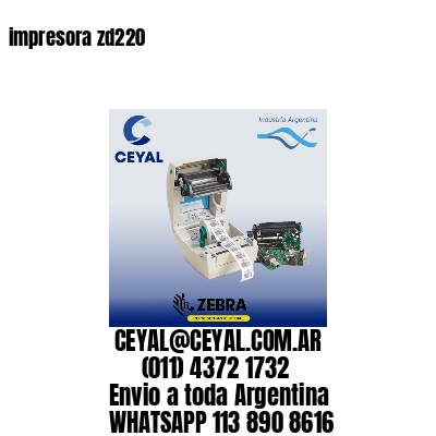 impresora zd220