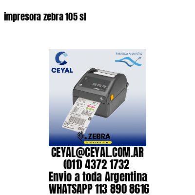 impresora zebra 105 sl