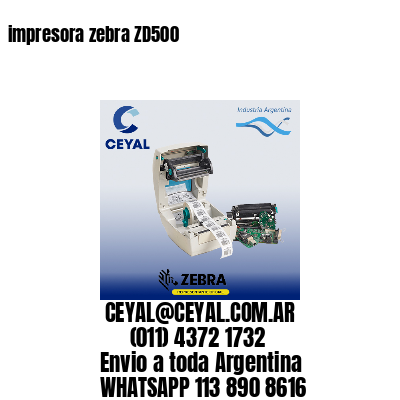 impresora zebra ZD500