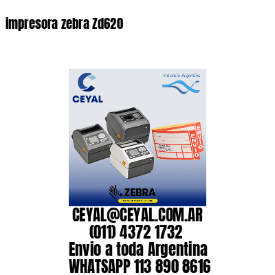 impresora zebra Zd620
