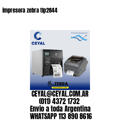 impresora zebra tlp2844