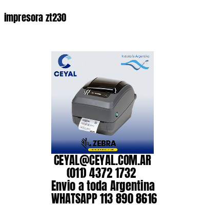 impresora zt230