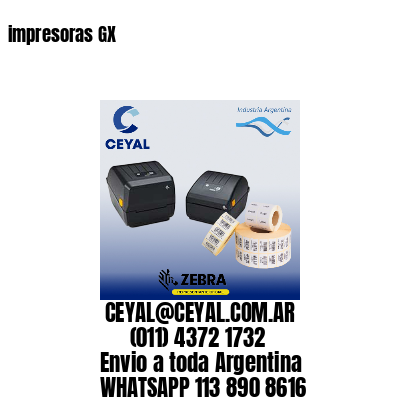 impresoras GX