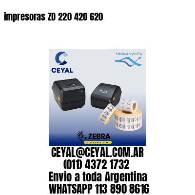 impresoras ZD 220 420 620