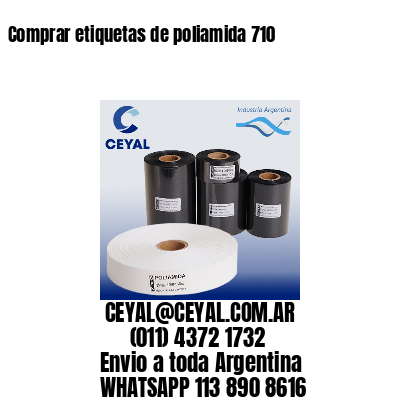 Comprar etiquetas de poliamida 710