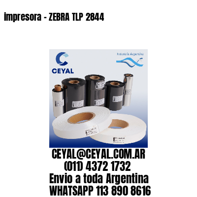 impresora – ZEBRA TLP 2844