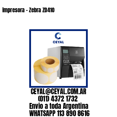 impresora – Zebra ZD410