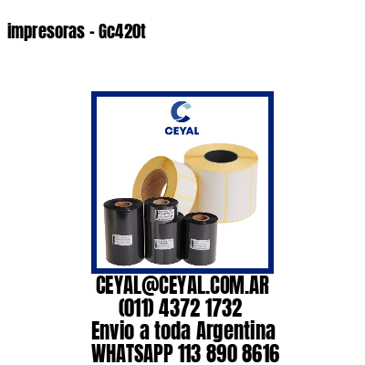 impresoras – Gc420t