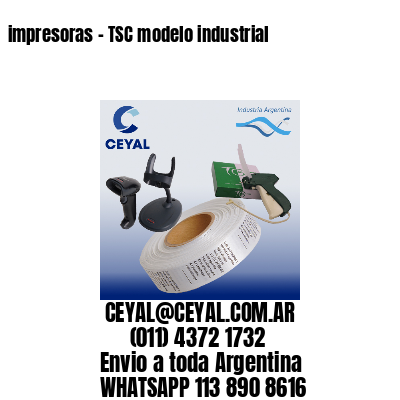 impresoras – TSC modelo industrial