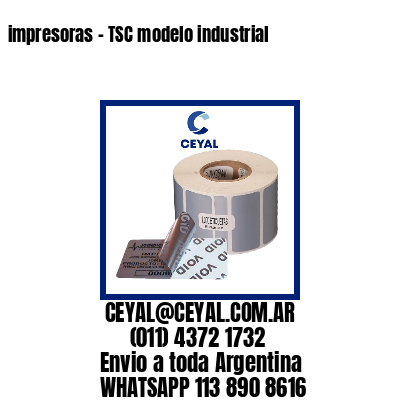 impresoras – TSC modelo industrial