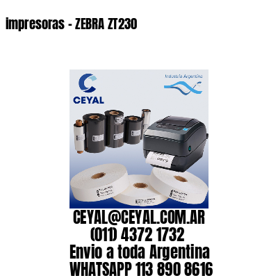 impresoras – ZEBRA ZT230