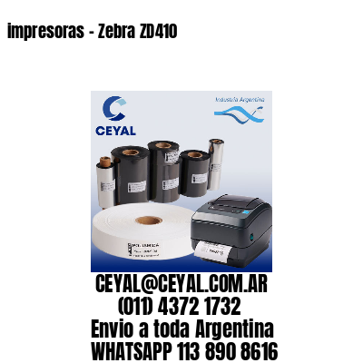 impresoras – Zebra ZD410
