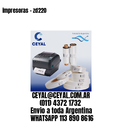 impresoras – zd220