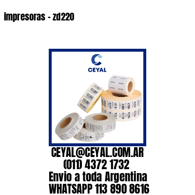 impresoras – zd220