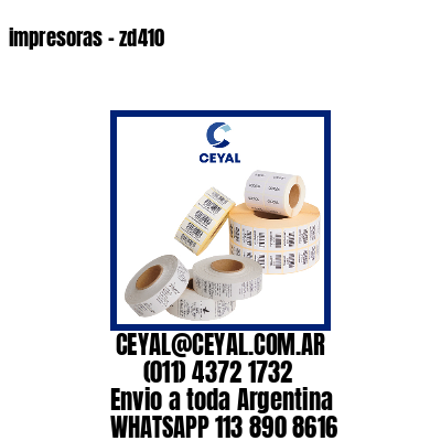 impresoras – zd410