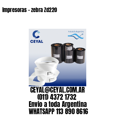 impresoras – zebra Zd220