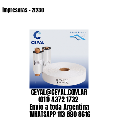 impresoras – zt230