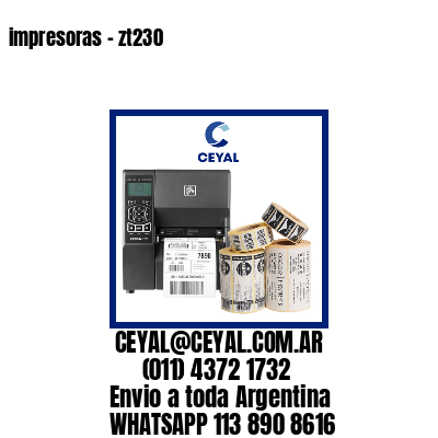 impresoras – zt230