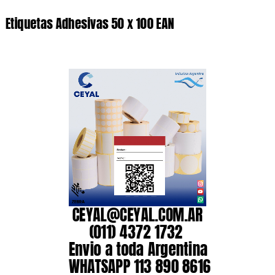 Etiquetas Adhesivas 50 x 100 EAN