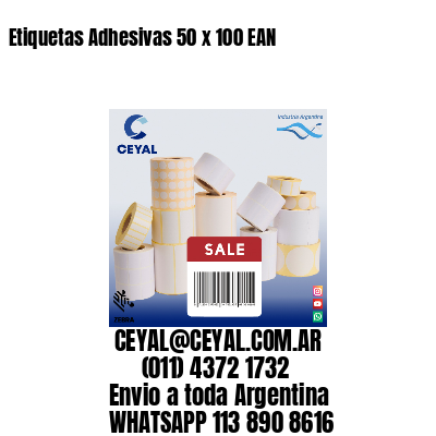 Etiquetas Adhesivas 50 x 100 EAN