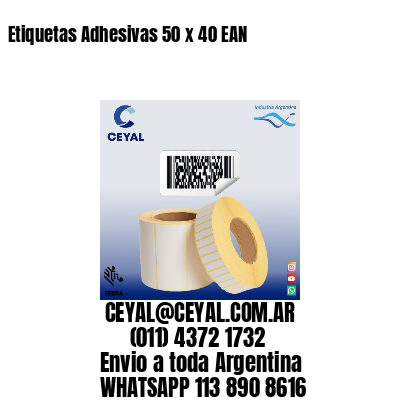 Etiquetas Adhesivas 50 x 40 EAN