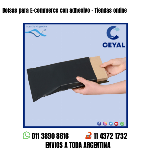 Bolsas para E-commerce con adhesivo – Tiendas online