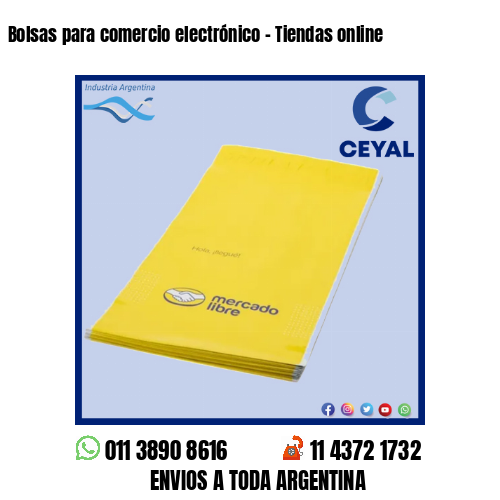 Bolsas para comercio electrónico – Tiendas online