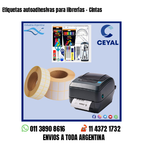 Etiquetas autoadhesivas para librerías – Cintas
