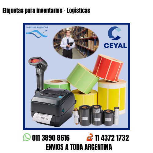 Etiquetas para inventarios – Logísticas