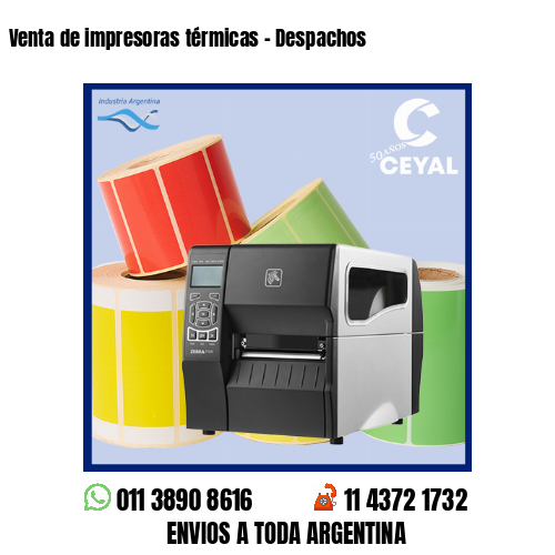 Venta de impresoras térmicas – Despachos