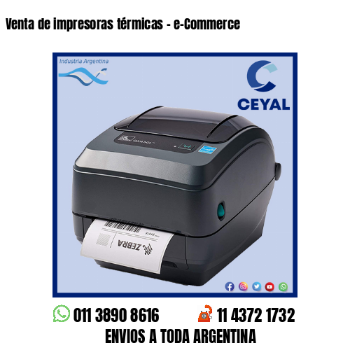 Venta de impresoras térmicas – e-Commerce