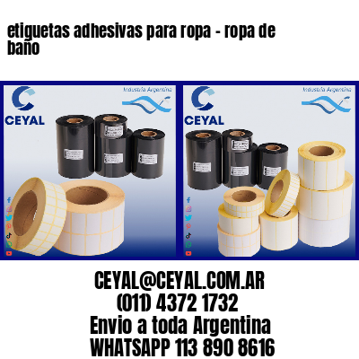 etiquetas adhesivas para ropa – ropa de baño