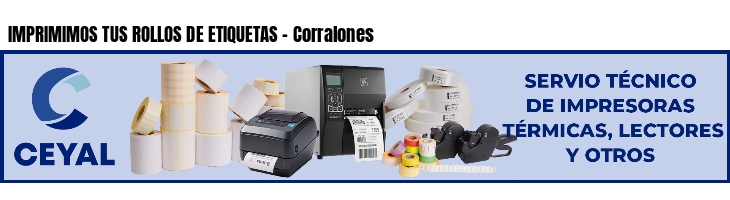 IMPRIMIMOS TUS ROLLOS DE ETIQUETAS - Corralones