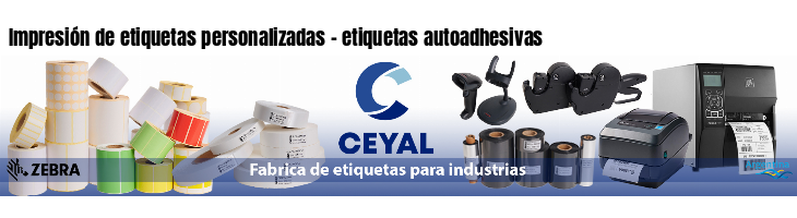 Impresión de etiquetas personalizadas - etiquetas autoadhesivas