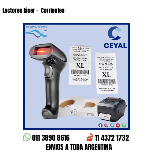 Lectores láser –  Corrientes