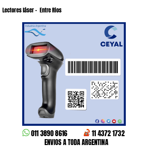 Lectores láser –  Entre Rios