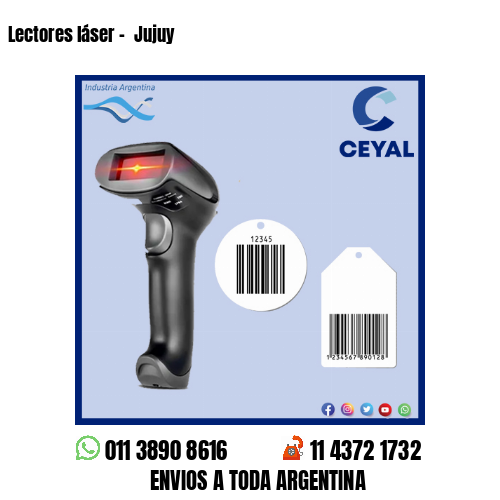 Lectores láser –  Jujuy
