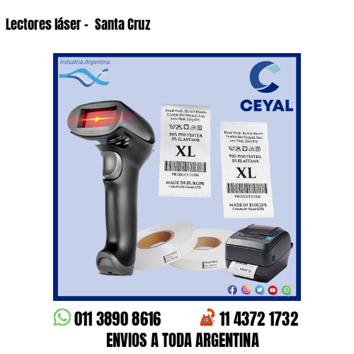 Lectores láser –  Santa Cruz